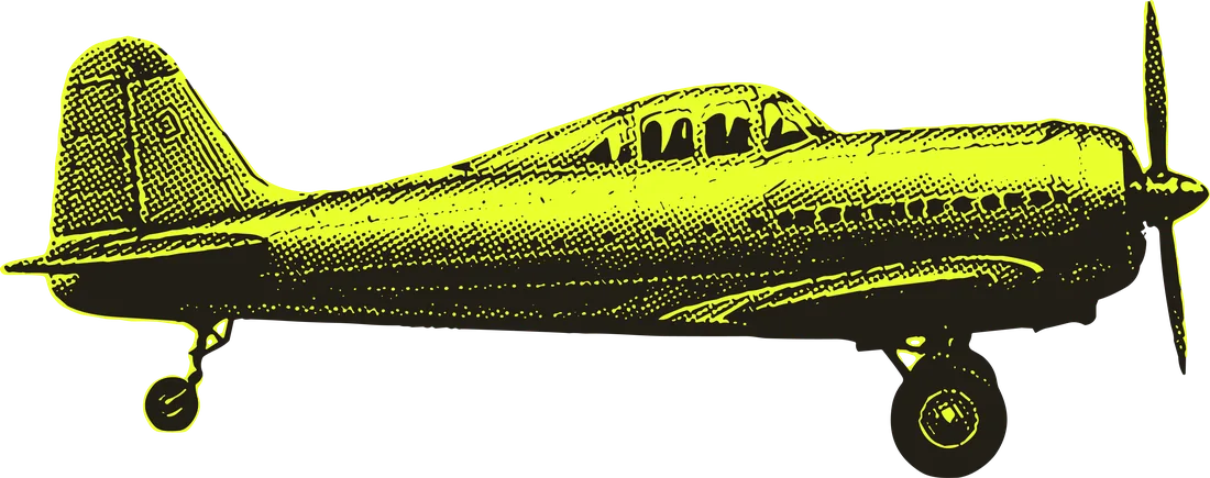 An aeroplane